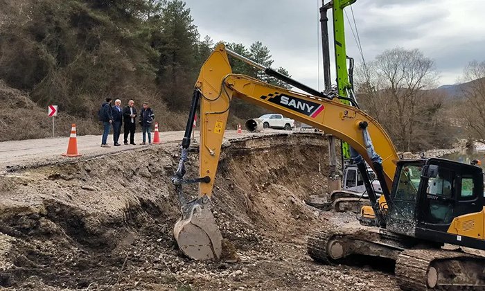 Gökçesu’da Güney Köprüsü yeniden inşa ediliyor