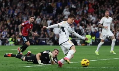 Mengenli Arda Güler, Real Madrid formasıyla ilk golünü attı!