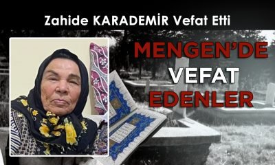 Zahide KARADEMİR Vefat Etti