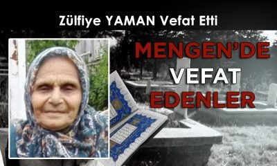 Zülfiye YAMAN Vefat Etti