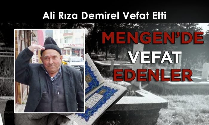 Ali Rıza Demirel vefat etti