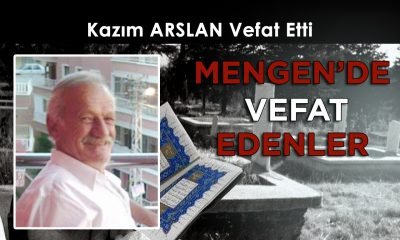 Kazım ARSLAN Vefat Etti