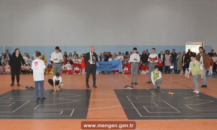 Mengen’de robot yarışmaları nefes kesti