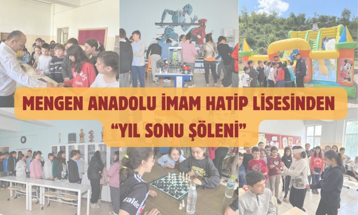 Mengen AİHL’den “Yıl Sonu Şöleni”