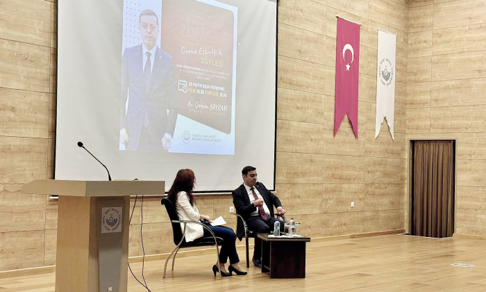 Milletvekili Av. Serkan Bayram Mengenlilerle söyleşide bir araya geldi