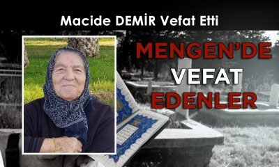 Şerife Macide DEMİR Vefat Etti