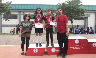 Mengenli öğrencilerden sportif başarılar devam ediyor