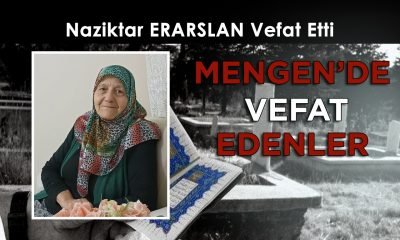 Naziktar ERARSLAN Vefat Etti
