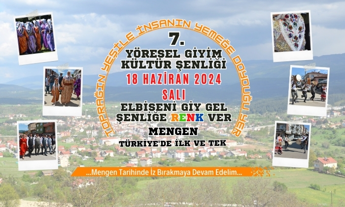 7. Yöresel Giyim ve Kültür Şenliğimiz için 18 Haziran’da Pazarköy’de buluşuyoruz