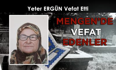 Yeter ERGÜN Vefat Etti