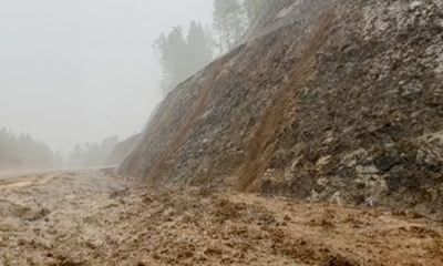 Yedigöller yolu sel nedeniyle ulaşıma kapandı