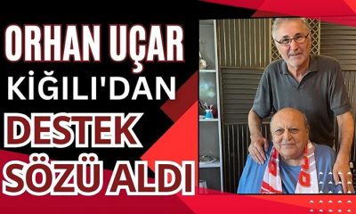 Darısı Mengenspor’un başına: ORHAN UÇAR, KİĞILI’DAN DESTEK SÖZÜ ALDI