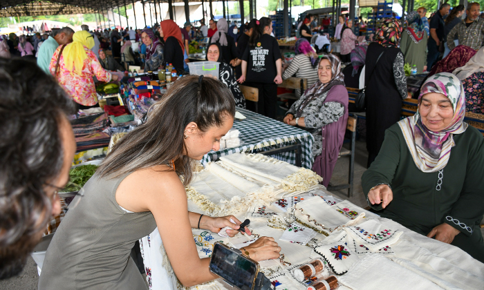 10 Ağustos 2024 tarihli Mengen Pazarı canlı yayınından fotoğraflar