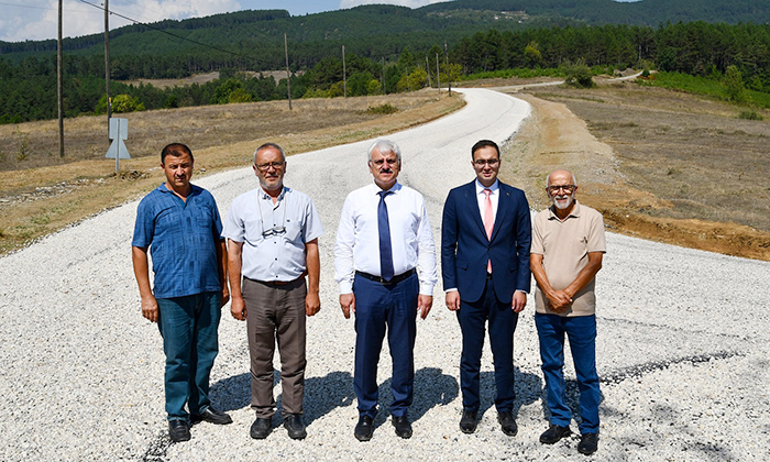 Mengen-Yedigöller Yolu Tamamlandı