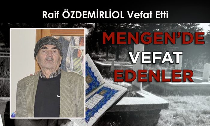 Raif ÖZDEMİRLİOL Vefat Etti