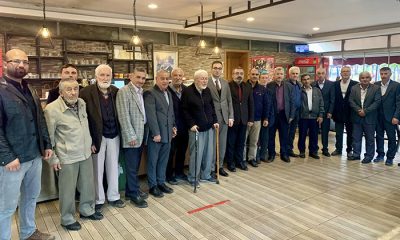 Mengen’de emekli din görevlileri yemekte buluştu