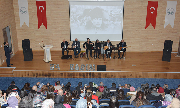 24 Kasım Öğretmenler Günü Mengen’de anlamlı bir törenle kutlandı