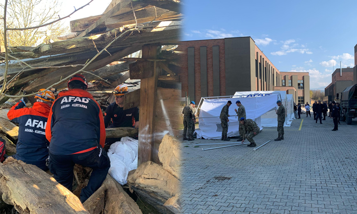 Mengen’de gerçeği aratmayan deprem tatbikatı