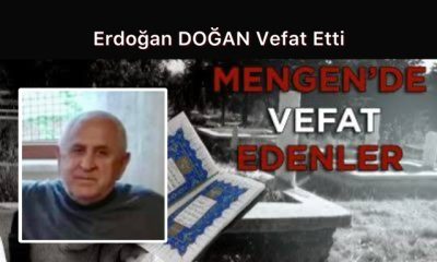 Erdoğan DOĞAN Vefat Etti