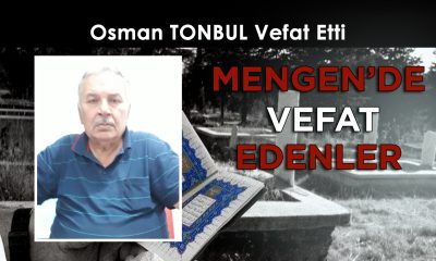 Osman TONBUL Vefat Etti