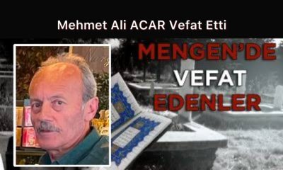 Mehmet Ali Acar Vefat Etti