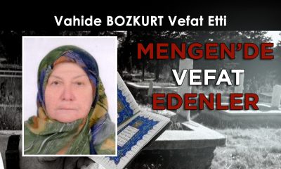 Vahide BOZKURT Vefat Etti