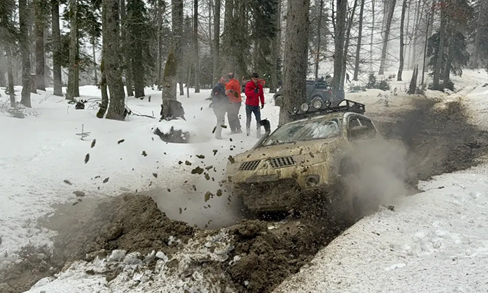 İstanbul’un kar hasreti Batı Karadeniz Bölgesinde çözüldü: Off-Road macerası ve Kartalkaya keyfi…