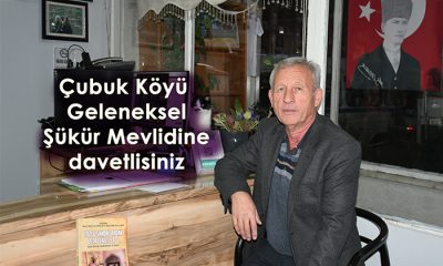 Çubuk Köyü Geleneksel Şükür Mevlidine davetlisiniz