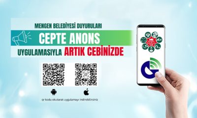 Mengen Belediyesi Duyuruları Artık Cebinizde!