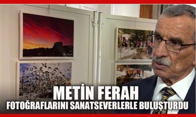 Metin Ferah fotoğraflarını sanatseverlerle buluşturdu