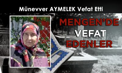 Münevver AYMELEK Vefat Etti