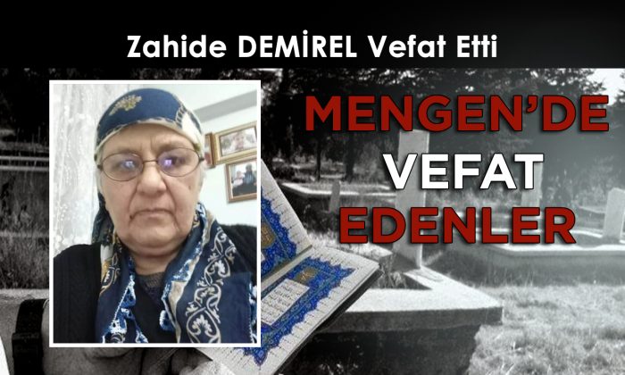 Zahide DEMİREL Vefat Etti