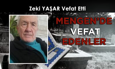 Zeki YAŞAR Vefat Etti