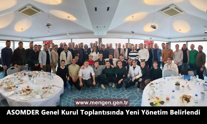 ASOMDER Genel Kurul Toplantısında Yeni Yönetim Belirlendi