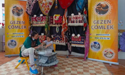“Gezen Çömlek Atölyesi” Mengen’de öğrencilerle buluştu