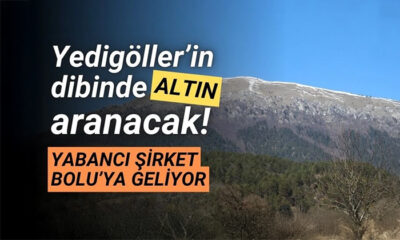 Yedigöller Milli Parkı’nın yakınında, 880 hektarlık alanda altın arama ruhsatı alındı