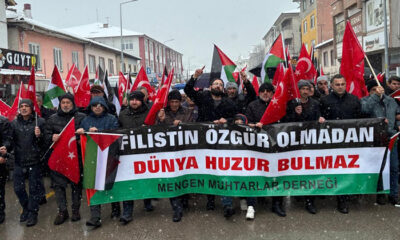Mengen Muhtarlarından Gazze İçin Ortak Ses: “Zulme Sessiz Kalma!”