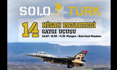 SOLOTÜRK’TEN MENGEN SEMALARINDA SAYGI UÇUŞU