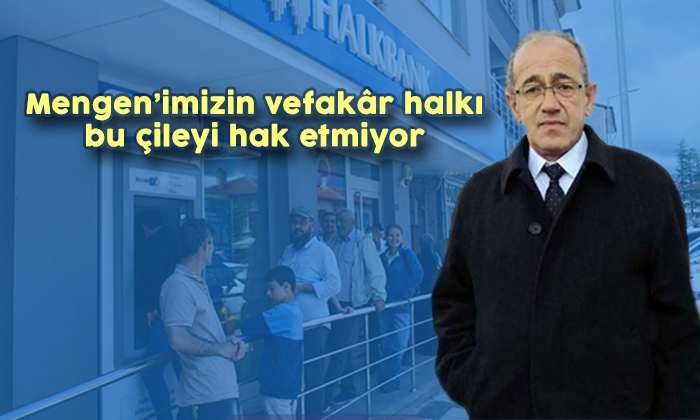 İYİ Parti İlçe Başkanı Aydın Güney: “Mengen’imizin Vefakâr Halkı Bu Çileyi Hak Etmiyor!”