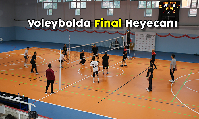 Mengen Gençlik Kupası Voleybol Turnuvasında Final Heyecanı