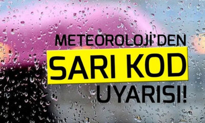 Bölgemize fırtına ve yağış uyarısı