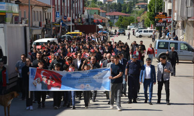 Mengen’de 19 Mayıs Gençlik Yürüyüşü düzenlendi