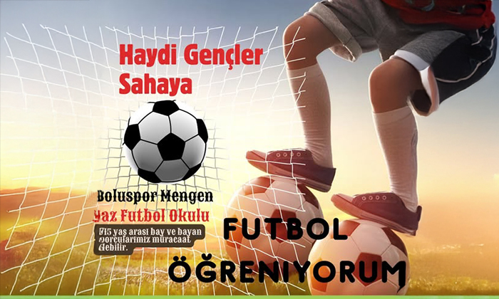 Mengen’de Geleceğin Genç Yıldızları Sahaya Çıkıyor