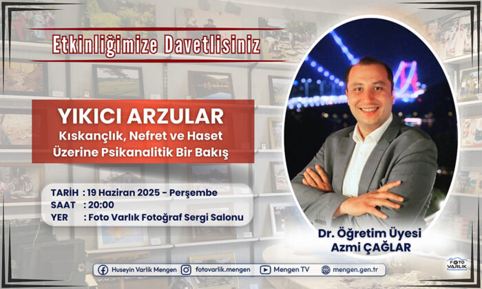 Foto Varlık’ta Etkinlik Akşamı: “Yıkıcı Arzular”; Kıskançlık, Nefret ve Haset Üzerine Psikanalitik Bir Bakış