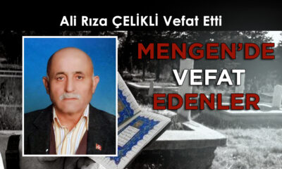 Ali Rıza ÇELİKLİ Vefat Etti