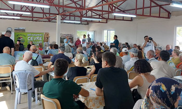 Mengen’in Ağalar köyünde planlanan vahşi madene karşı protesto: Platform Oluşturuluyor