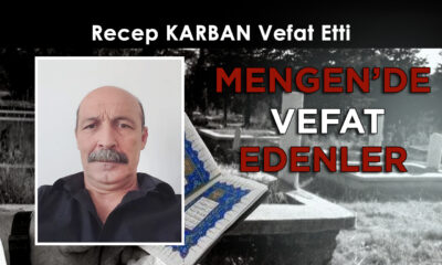 Recep KARBAN Vefat Etti
