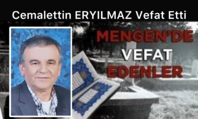 Cemalettin ERYILMAZ Vefat Etti