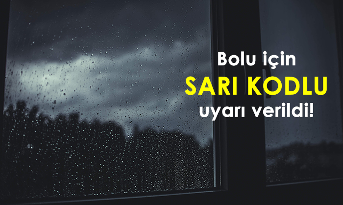 Batı Karadeniz için sarı kodlu uyarı verildi!
