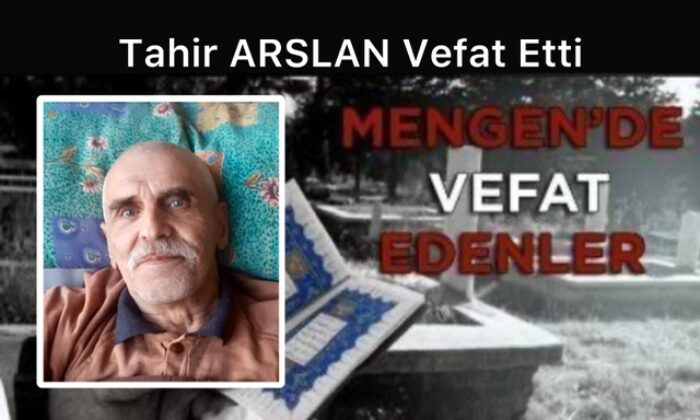 Tahir ARSLAN Vefat Etti